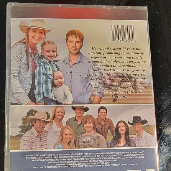 Heartland The Newest Season 17 DVD Box Set Region 1 USA-Free shipping NEW Sealed - Picture 3 of 3